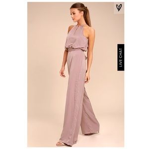 Dance with you MAUVE JUMPSUIT